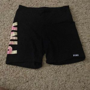 PINK yoga shorts